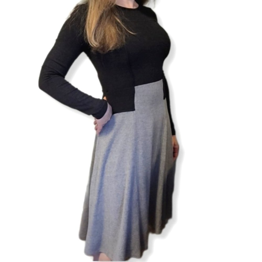 TRISTAN Black and Grey Dress Size XS